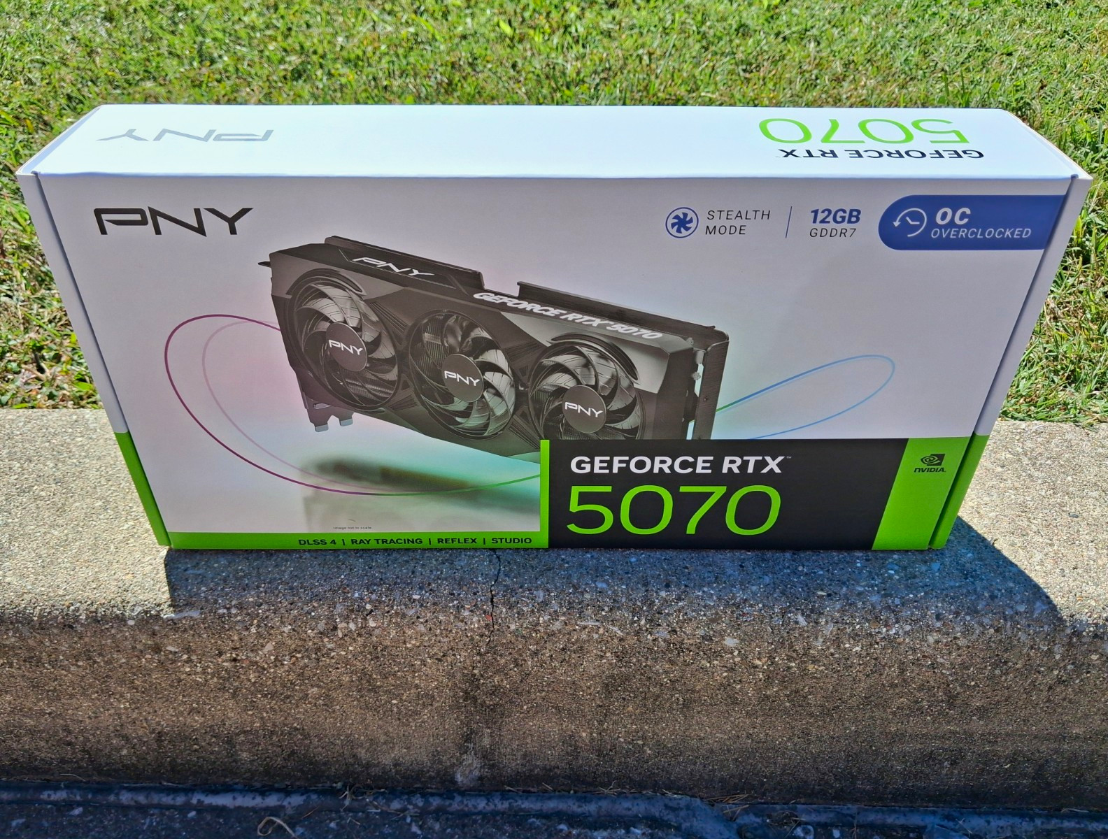 PNY NVIDIA GeForce RTX 5070 OC 12GB GDDR7 - Brand New Factory Sealed