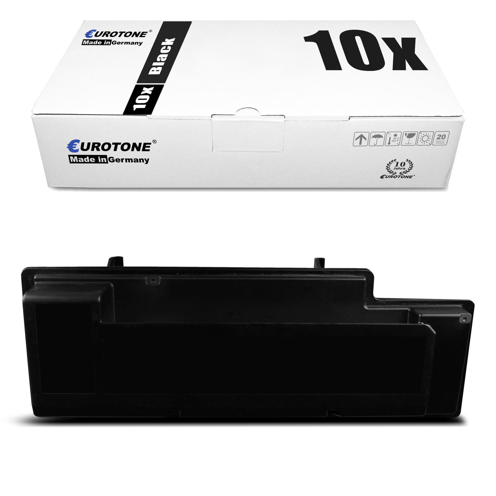 10X Eurotone Eco Cartridge XXL For Kyocera F-4000-DN
