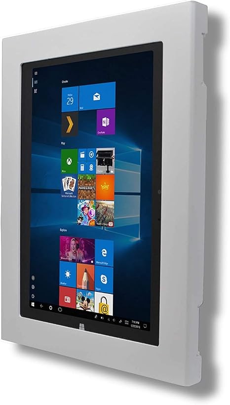 TABcare Locking Anti-Theft Metal Case for Samsung Galaxy TAB A8 10.5" -  White