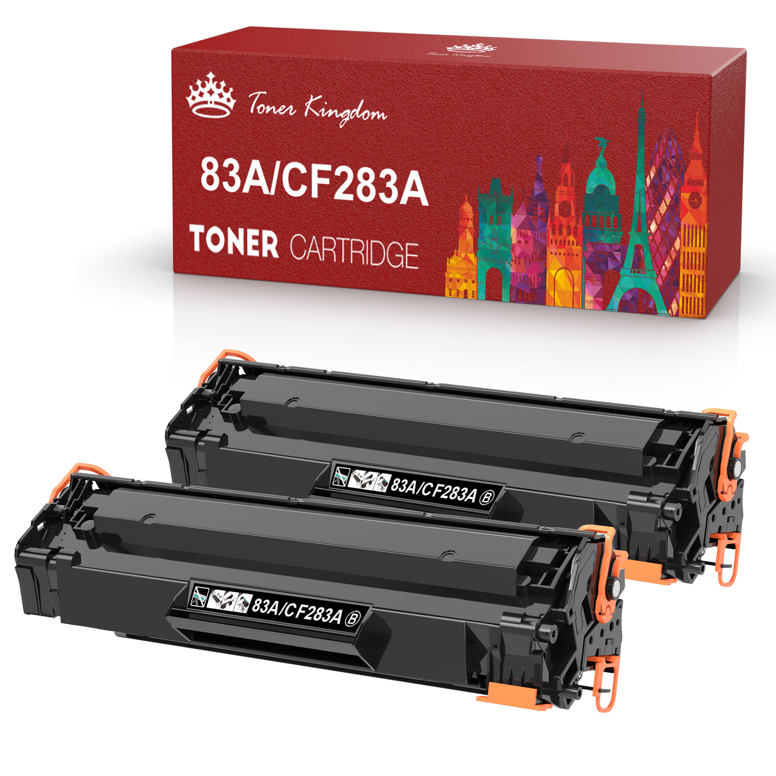 2-10PACK CF283A 83A Toner Cartridges For HP 83ALaserJet M127fn M127fw M125nw lot