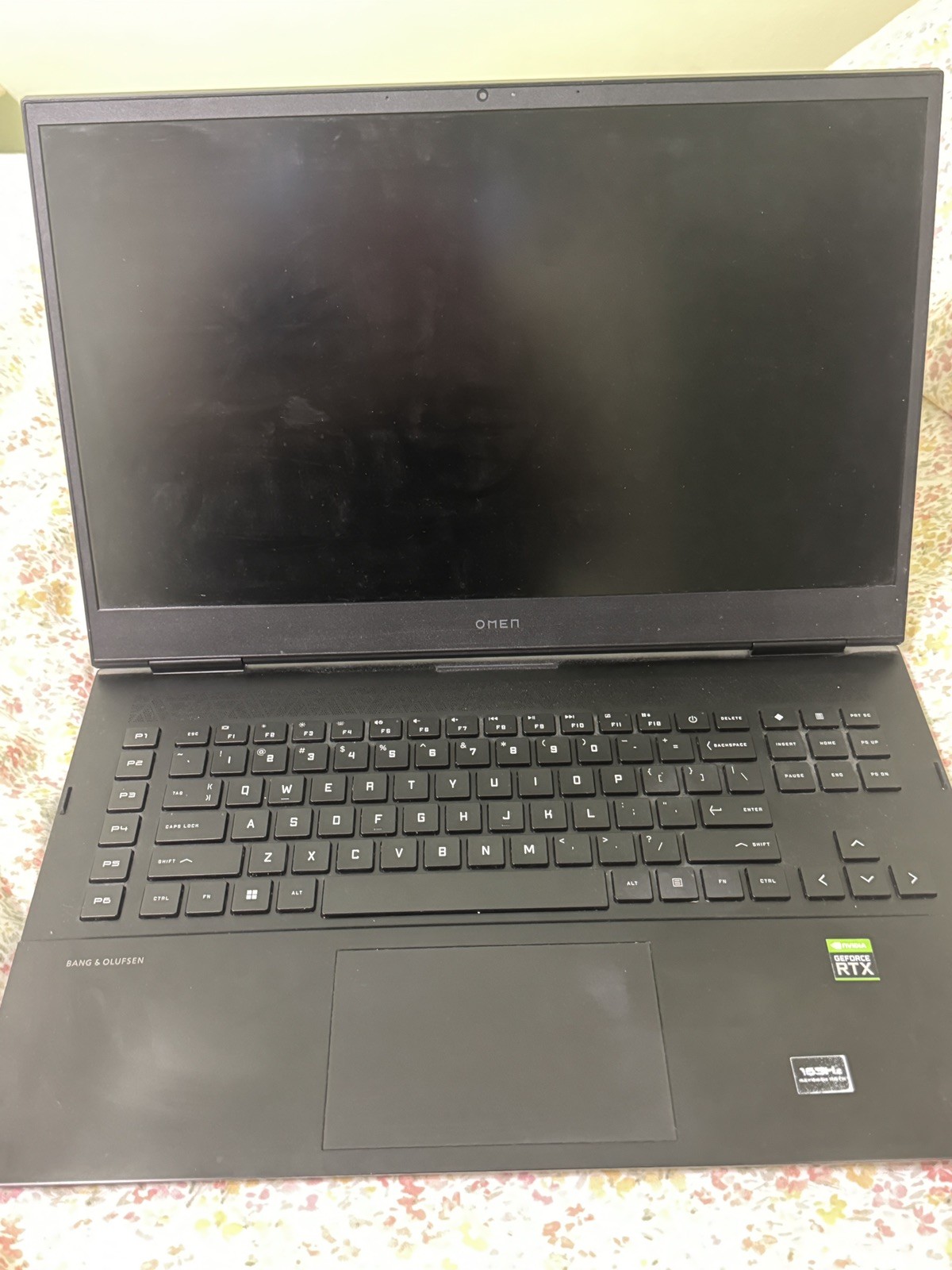 HP Omen 17t-ck100 17.3” Gaming Laptop i7 RTX 3070 Ti NO RAM NO SSD NO OS