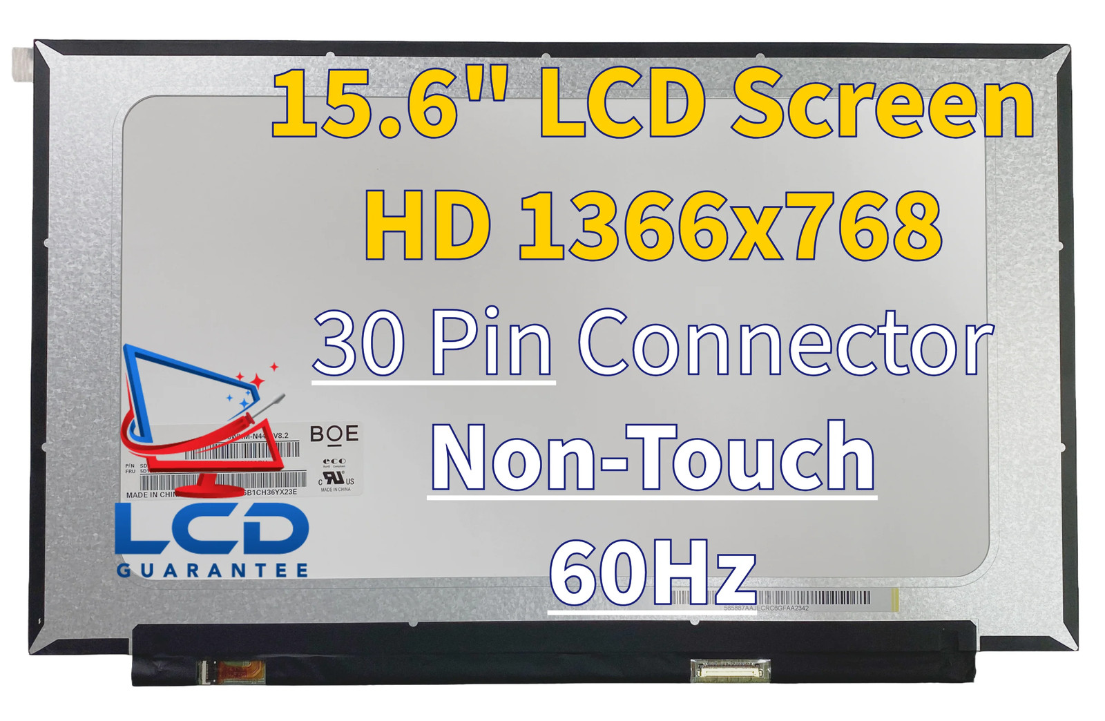 HP 15-FC0062NR 15.6" HD 60Hz Non-Touch Laptop LCD Screen