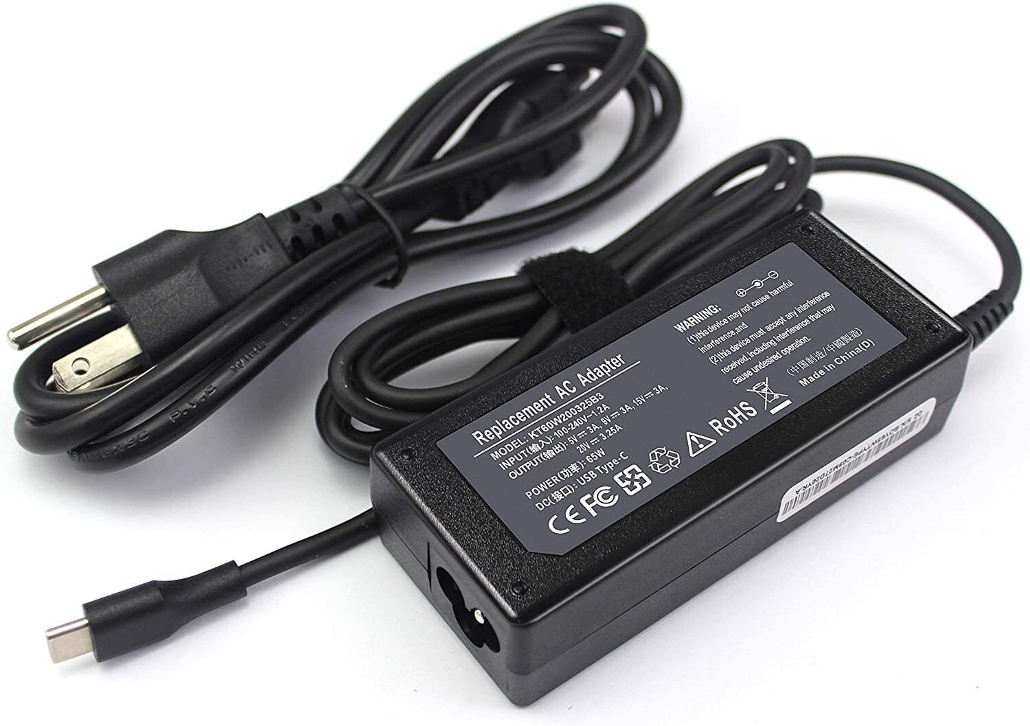 AC Adapter Charger For Samsung Notebook 9 Pro NP930MBE-K01US, NP930MBE-K04US