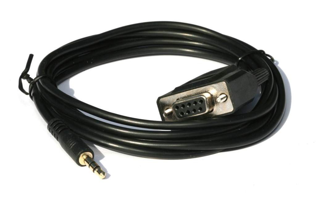 6FT Samsung Ex-Link RS232 Serial Cable - DB9 Female to 3.5mm TRS
