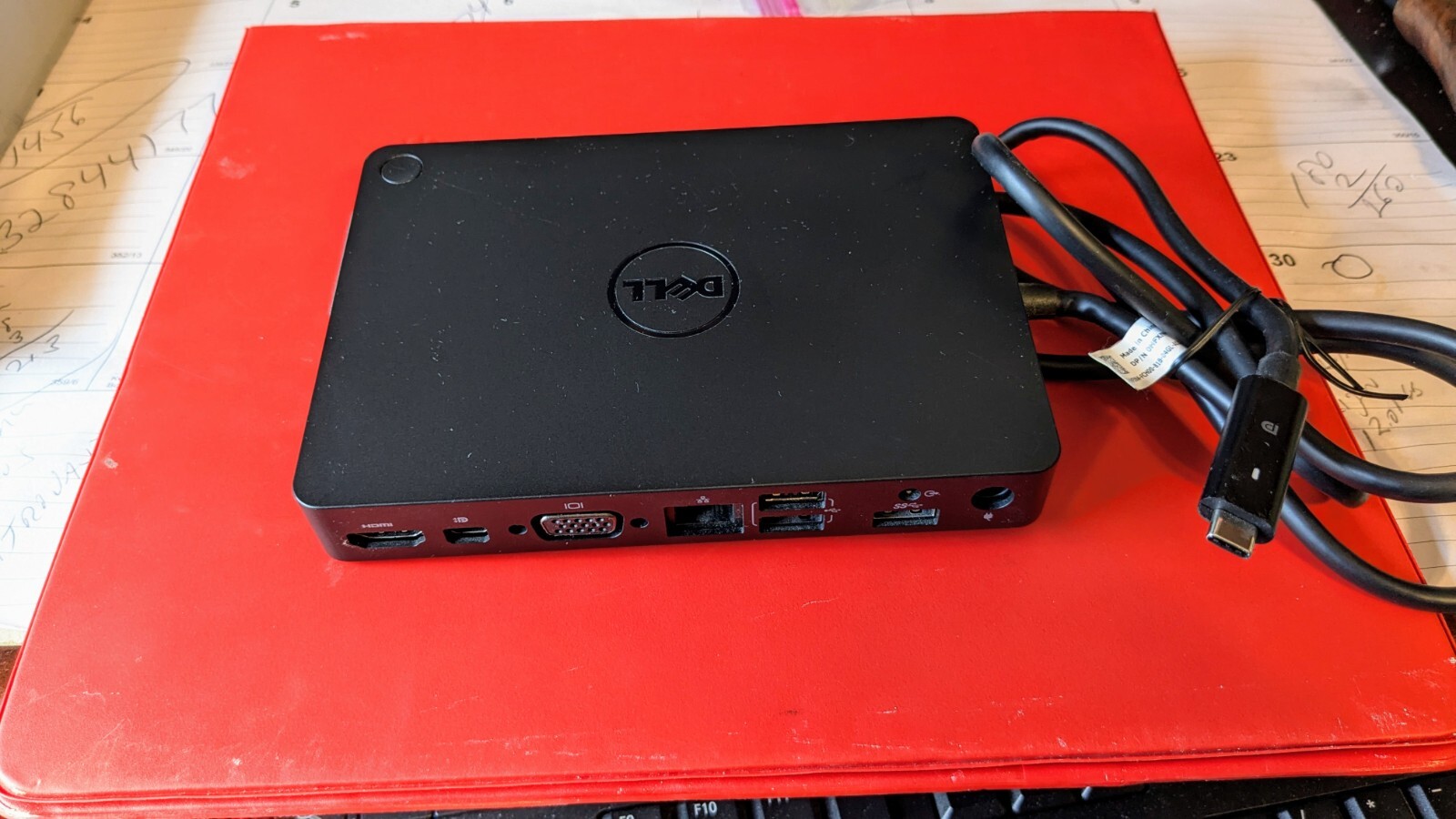 Dell Genuine K17A WD15 USB-C USB 3.0 Laptop Docking Station With AC