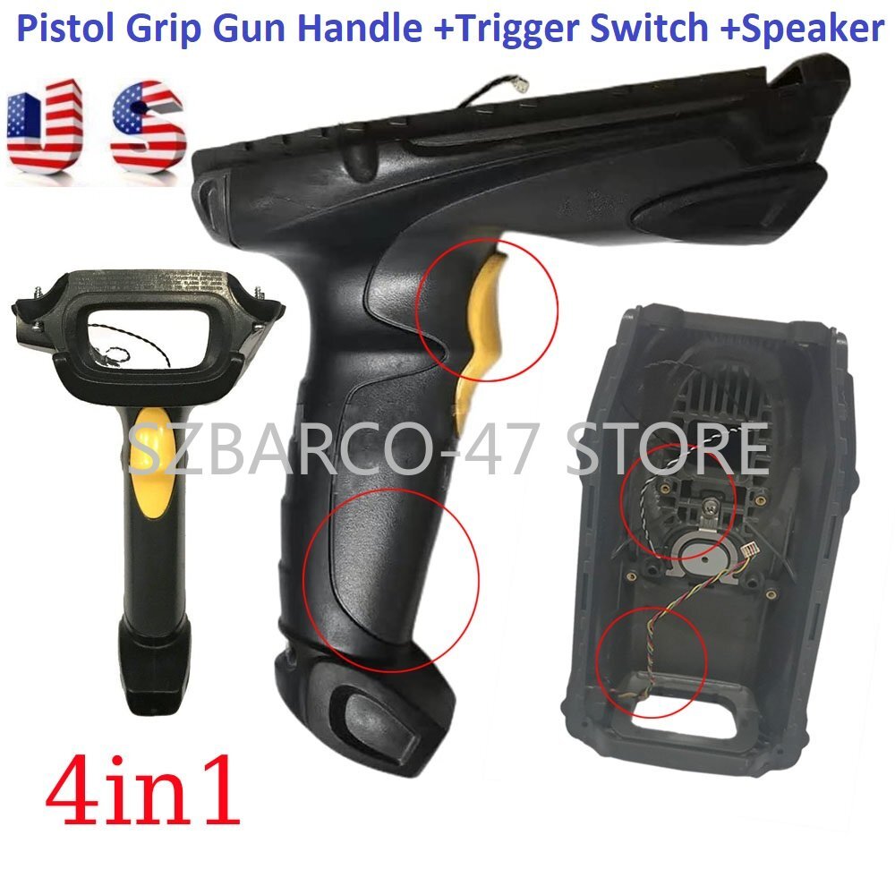 US For Symbol MC92N0 Handle MC9190 Bottom Shell Trigger Speaker Pistol Grip Gun