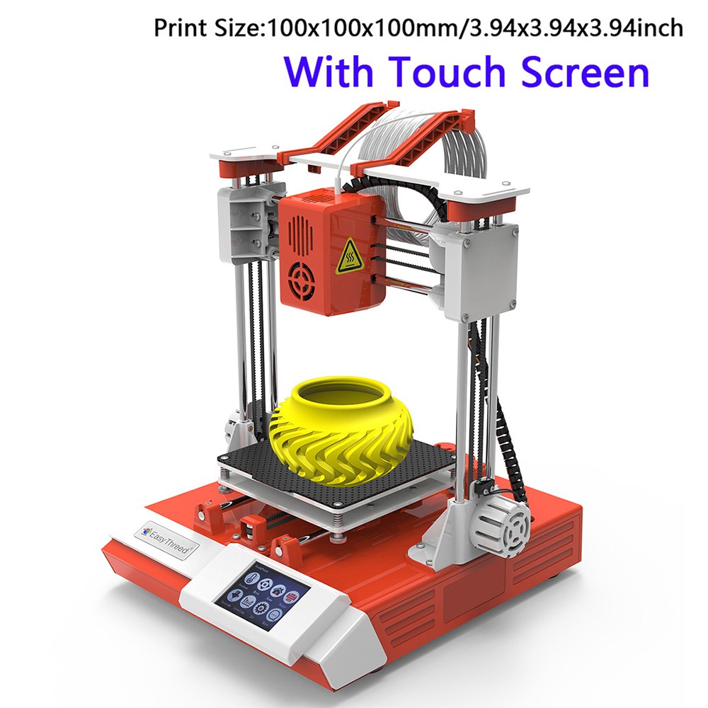 EasyThreed K6 3D Printer Desktop Printing Machine 100x100x100mm/4x4x4in HMHC