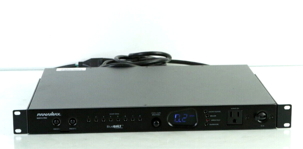 Panamax M4315-PRO Bluebolt 9-Outlet 15 Amp Power Management  m762