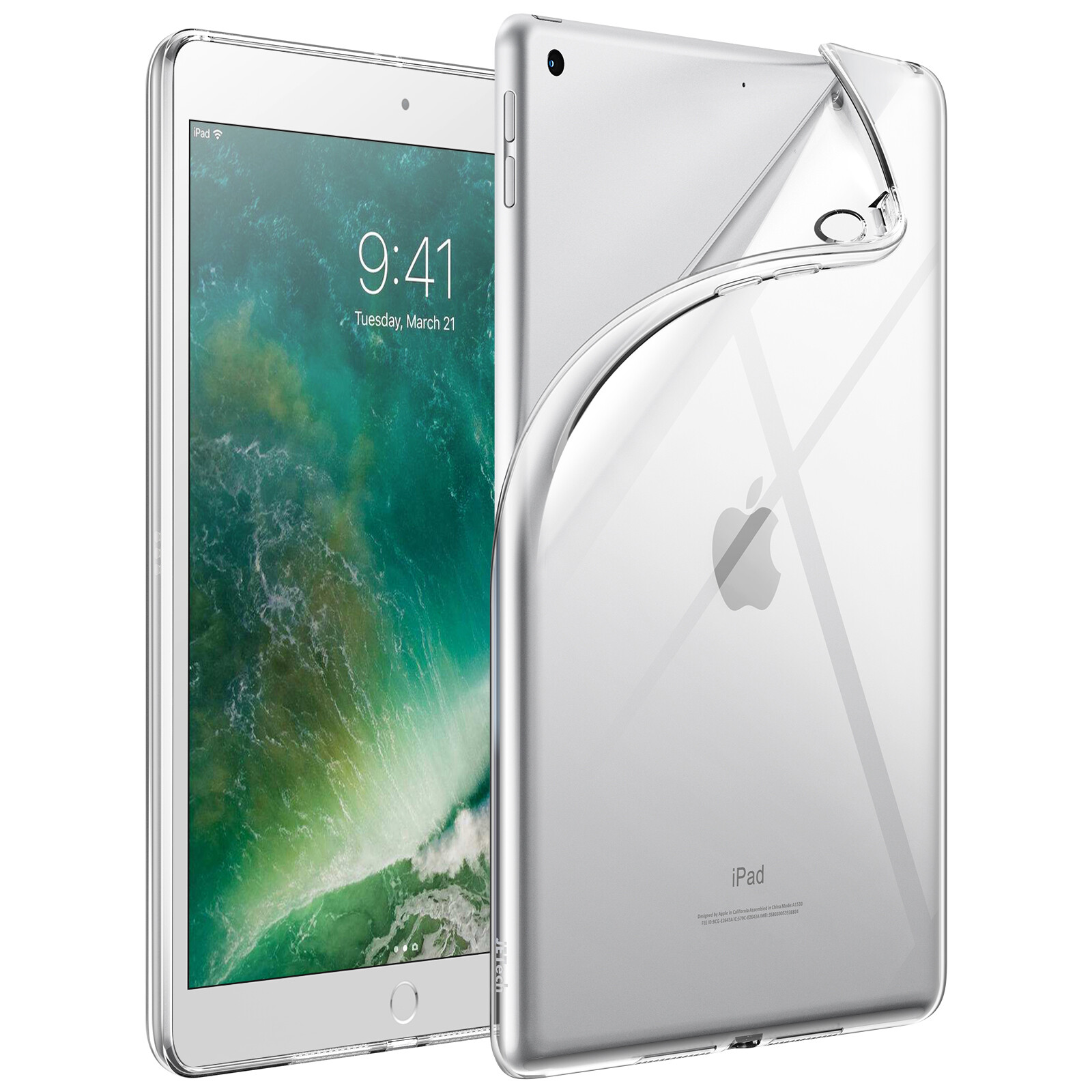 JETech Soft Case for iPad 9.7 / mini A17 Pro / mini 6 / Pro 10.5/11/12.9 / Air 3