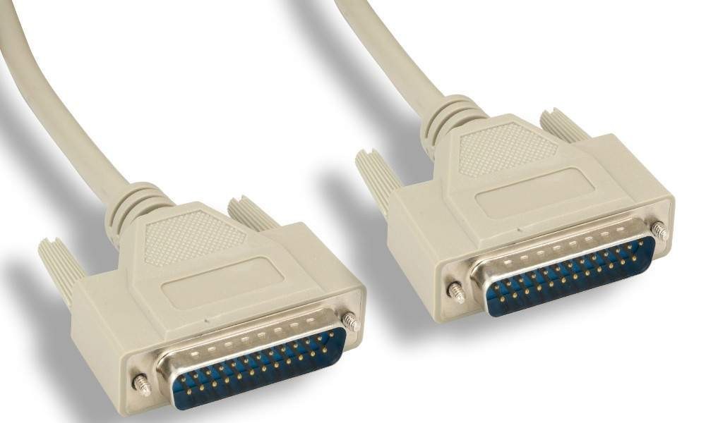 3FT DB25-M to DB25-M 1284 Cable Serial Parallel