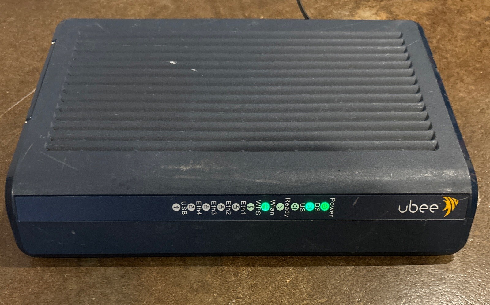 Ubee DDW3611 Dual-Stream N Wireless Cable Modem Router DOCSIS 3.0