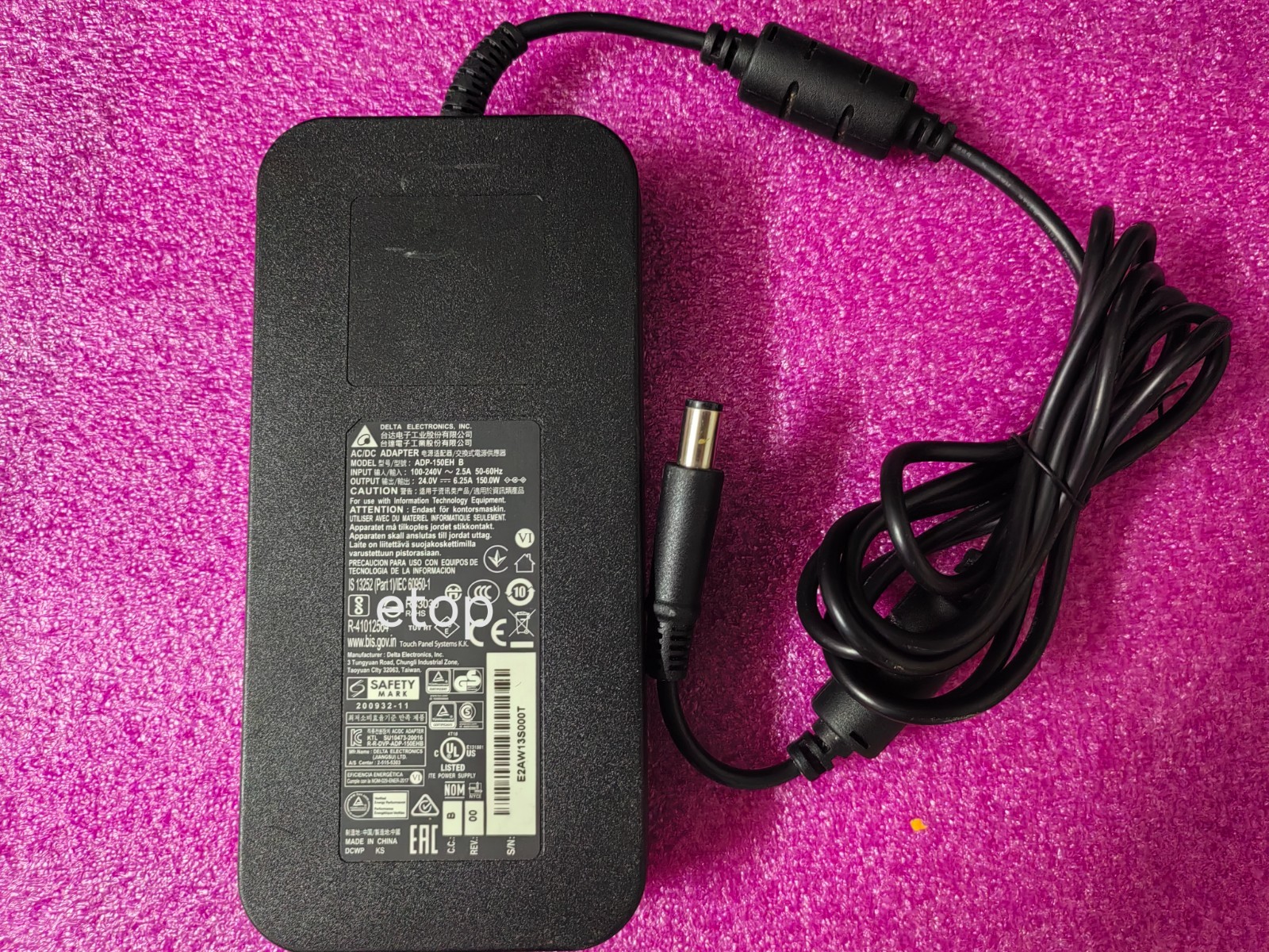 ADP-150EH B 150W For Elo EloPOS Z30 Delta 24V 6.25A 200932-11 AC Adapter Genuine