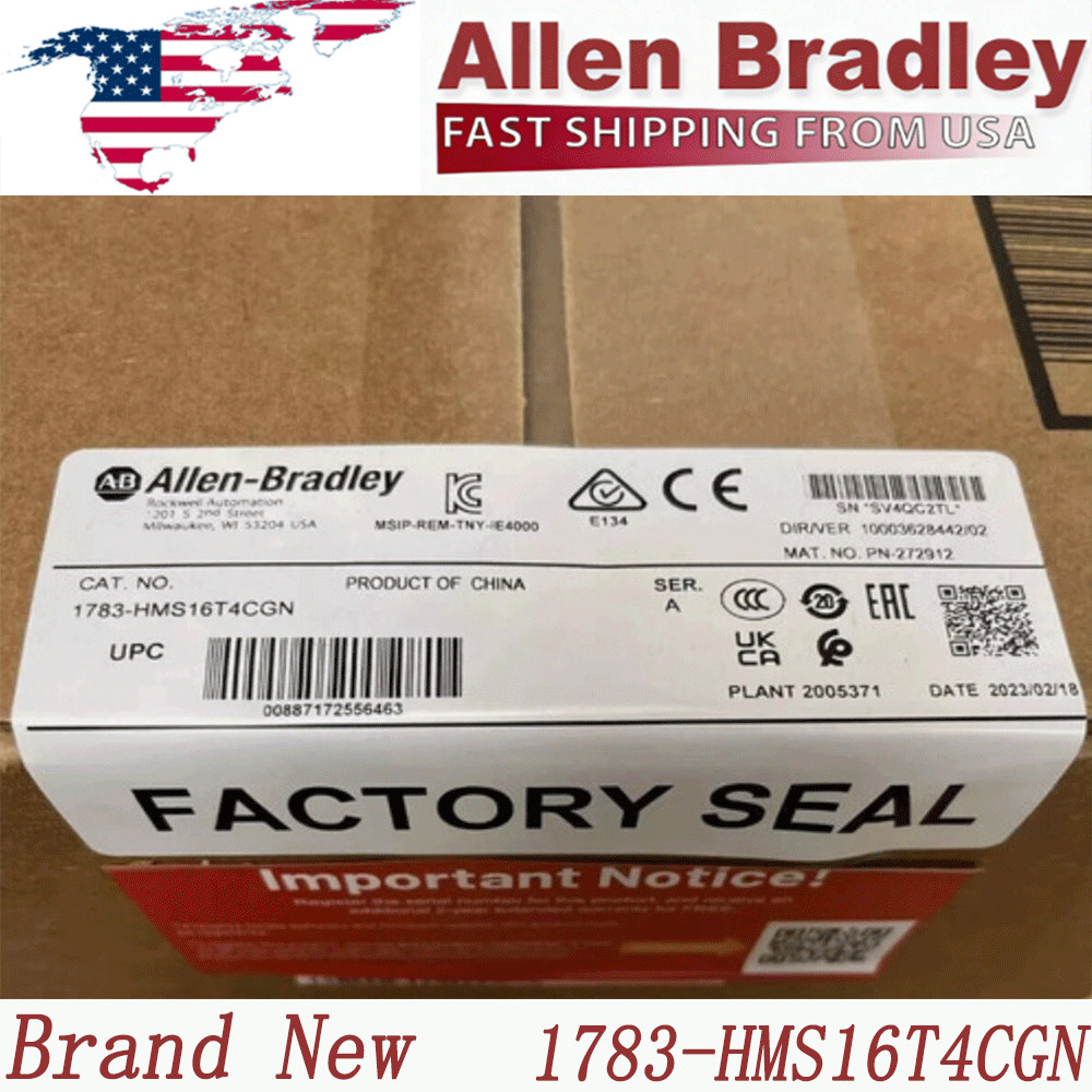 1783-HMS16T4CGN AB Stratix 5400 20 Port Managed Switch NEW US Free Tax PLC