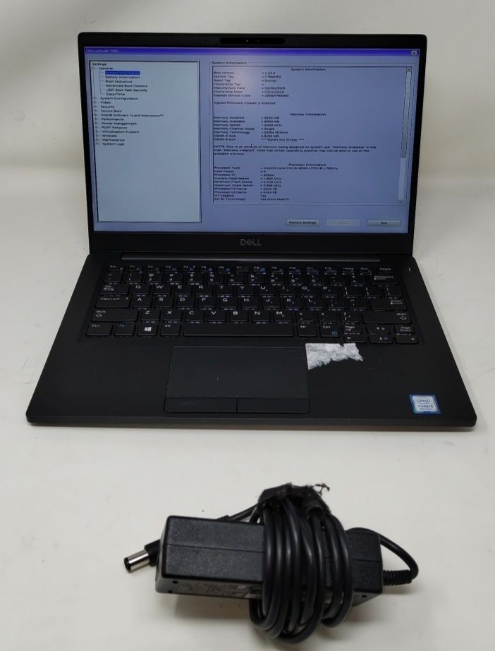 Dell Latitude 7390 13.3" Laptop Intel Core i5-8350U 8GB 250GB