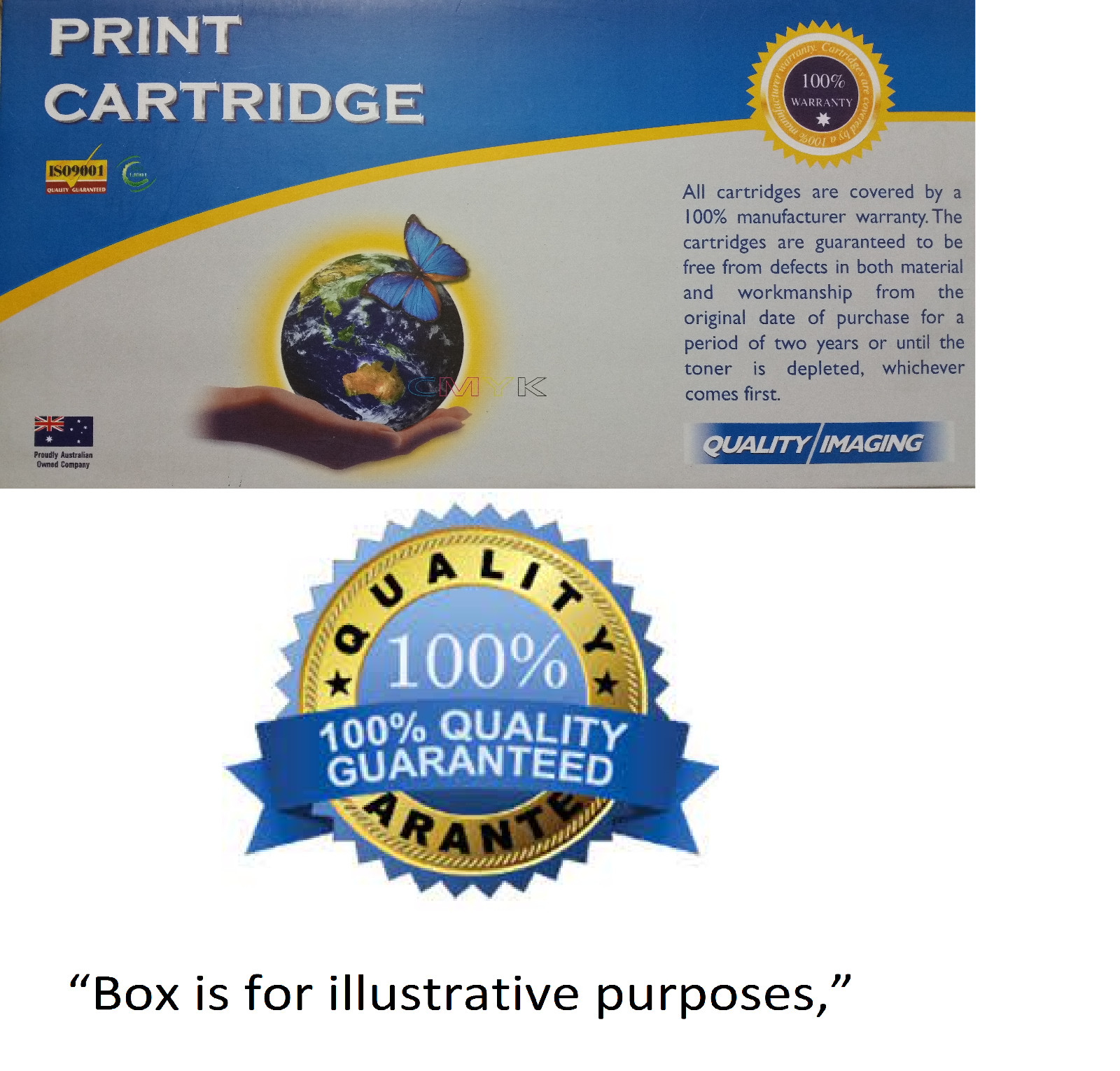 Quality Imaging Lexmark Toner Cartridge Set C950X2YG,C950X2CG, C950X2MG,C950X2KG