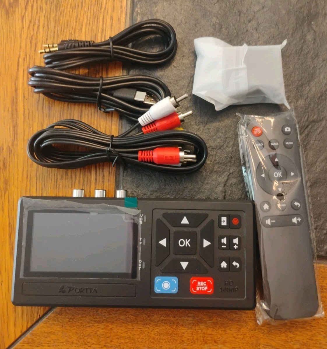 Portta Video Recorder Model VD10 With Remote Pre-owned (See Pics)As Is
