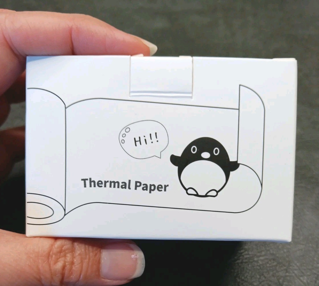 6 Rolls Thermal Paper Kids Instant Print Camera Non-sticky 57mm x 6m Refill