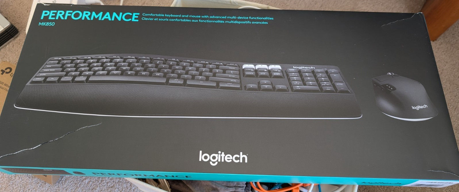 NEW Logitech MK850 Performance Wireless Keyboard and Mouse Combo