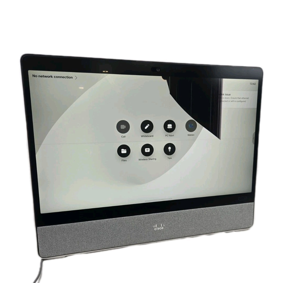 Cisco Webex Desk Pro TTC7-27 68-101942-01 Video Conference Device w/ Power Cord