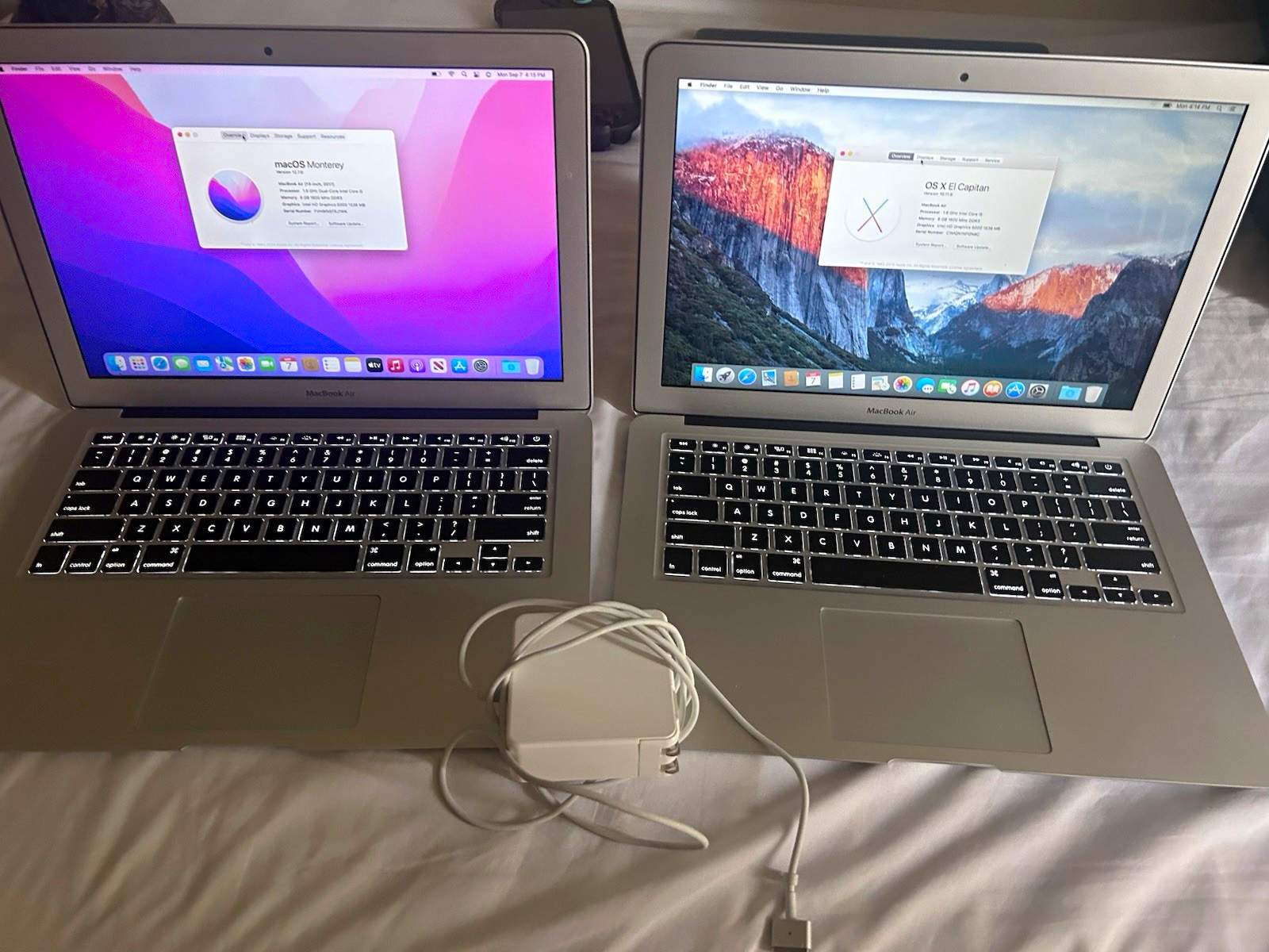 Apple MacBook Air 13" 2017 Silver i5 1.8GHz 8GB RAM 512GB SSD Monterey