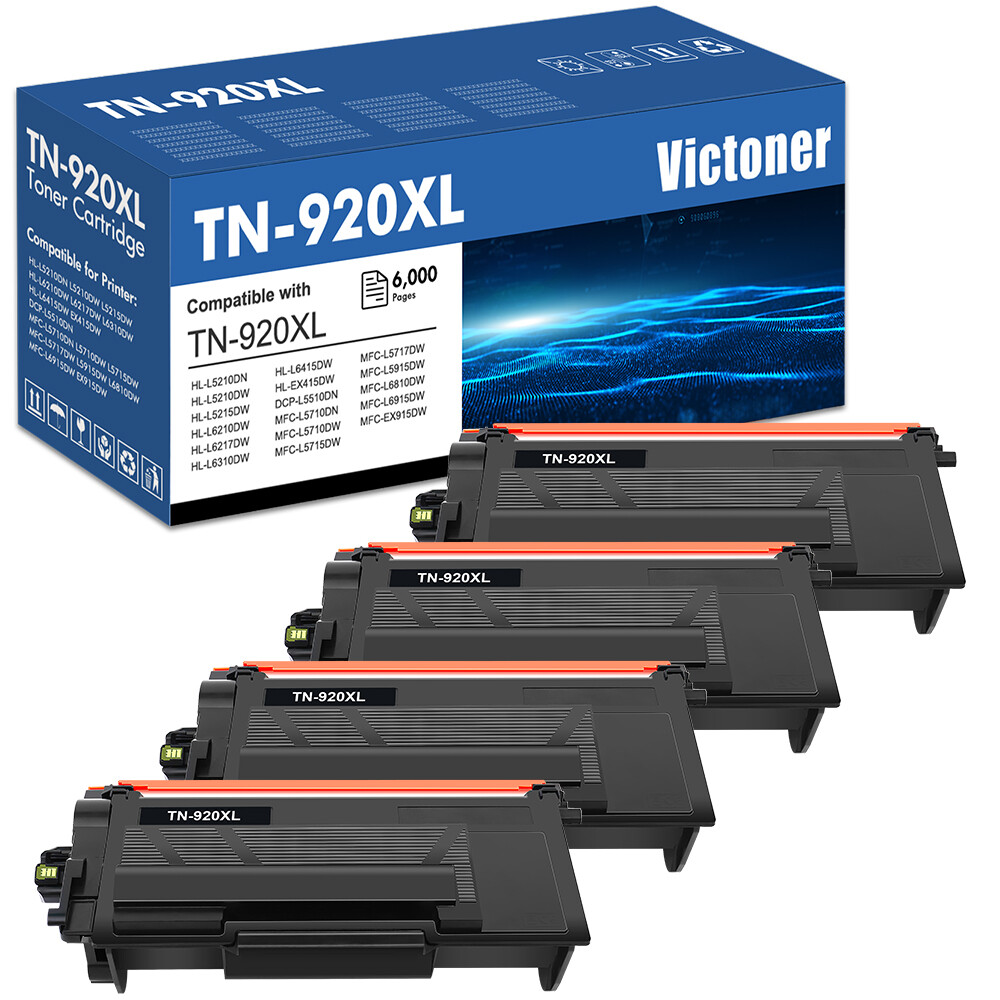 1-4PK Fits for Brother TN920XL Toner Cartridge MFC-L5717DW L6915DW L5915DW lot