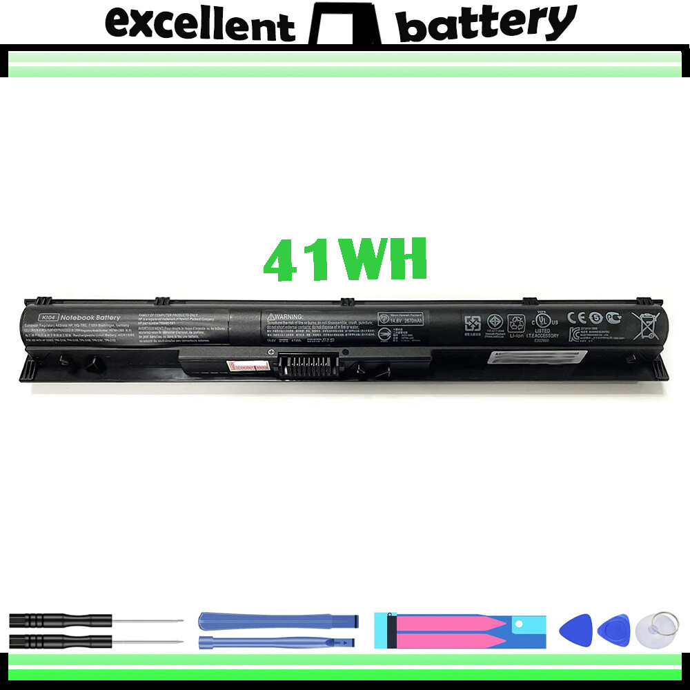 KI04 K104 Spare Battery for HP Pavilion 14/15/17 800009-421 800049-001 HSTNN-DB6