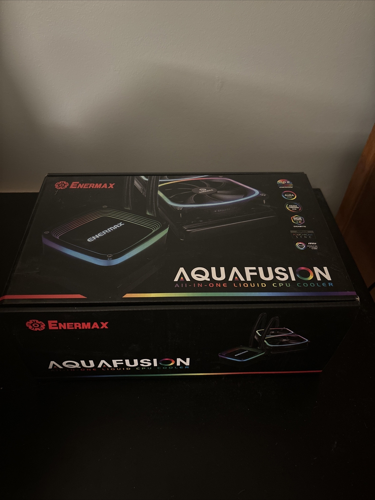 Enermax AQUAFUSION ADV 2x120mm Liquid CPU Cooler - Black