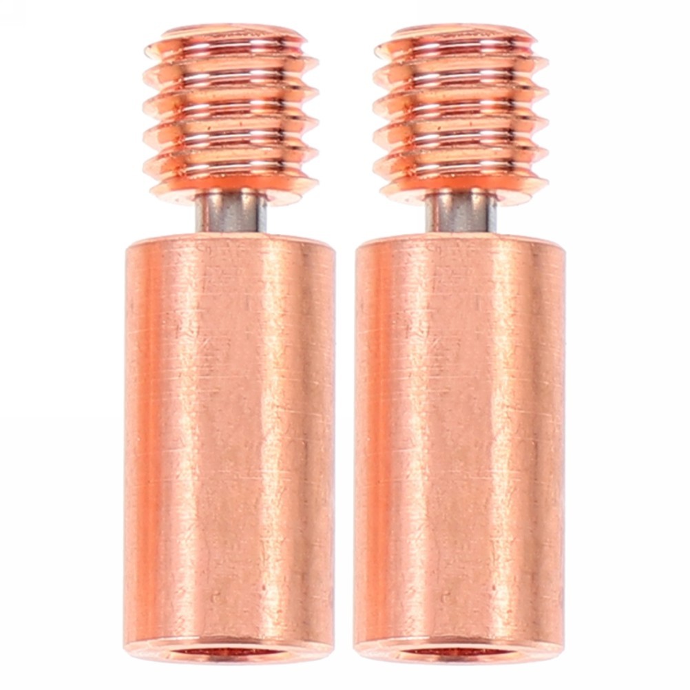 Bi-Metal Heatbreak for 3D Printer Copper Alloy Durable Rose Gold