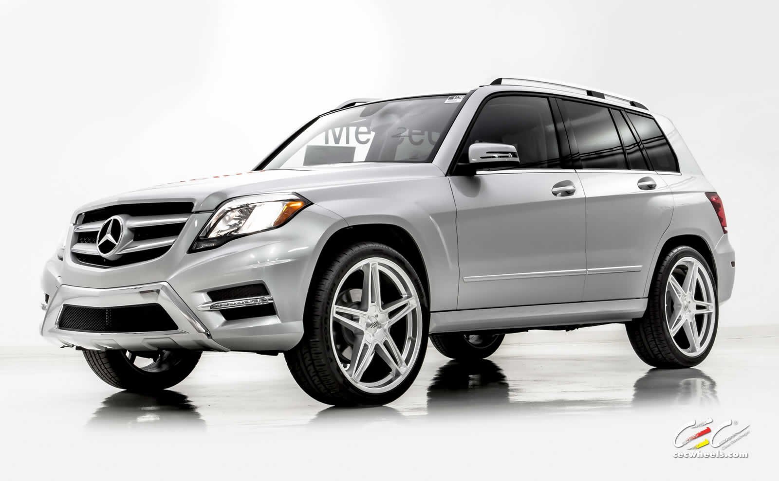Cars 2015 cec wheels tuning mercedes benz glk Desk Mat Stitched
