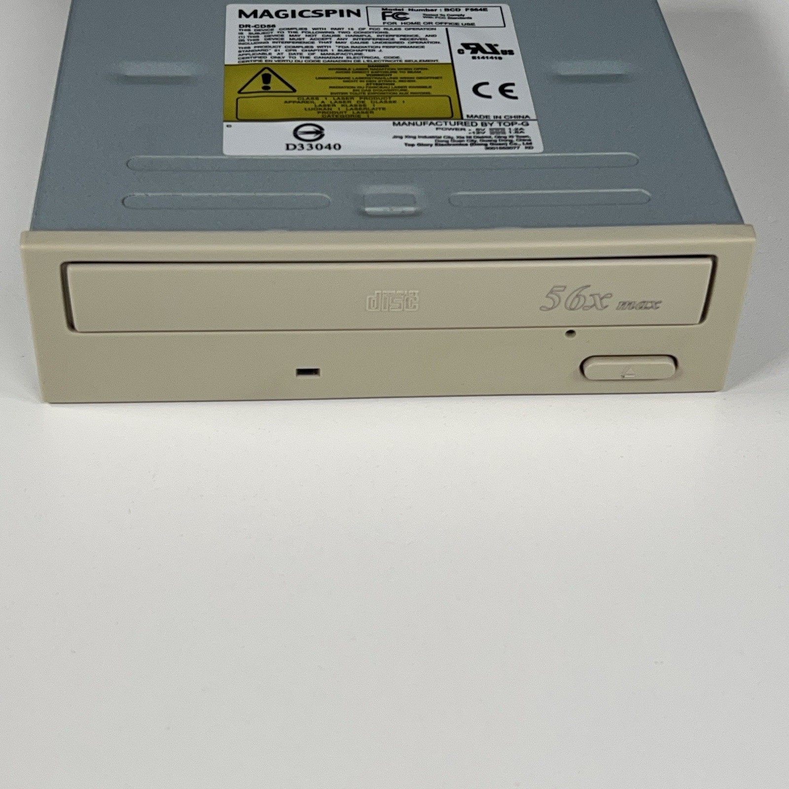 I/O Magic 56x CD-Rom IDE/APTI/PATA Internal Optical Drive MagicSpin BCD F564E