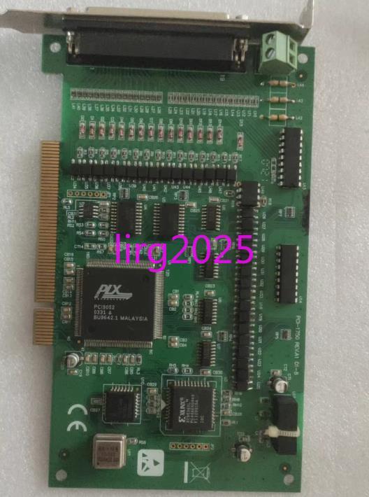 1pc used  PCI-1750 REV.A1 card
