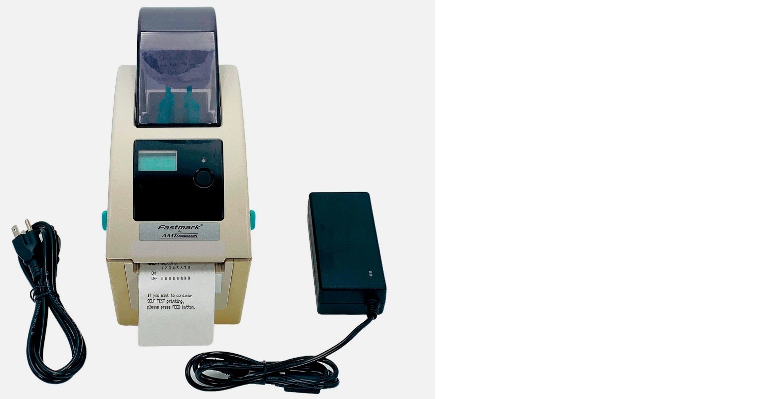 Lot of 5 Fastmark M1 Series DT039-50 Direct Thermal Wristband Printer: NOB