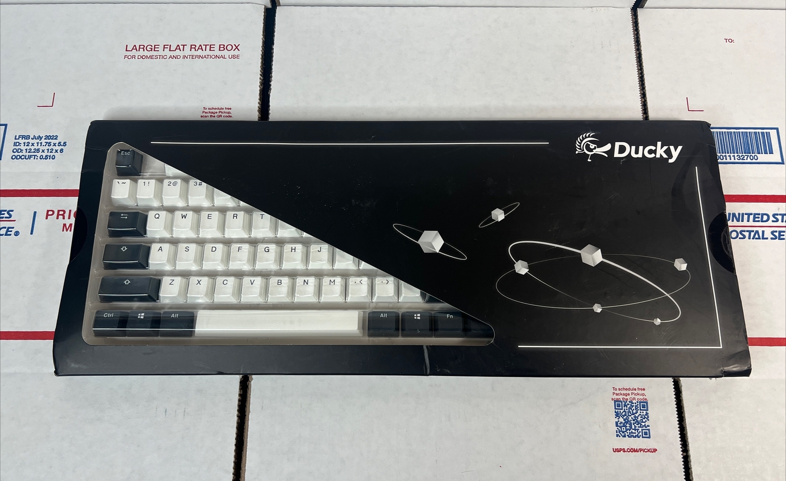 NEW Ducky Tuxedo 108 Key OEM Profile PBT Double Shot Keycap Set - SAME DAY SHIP