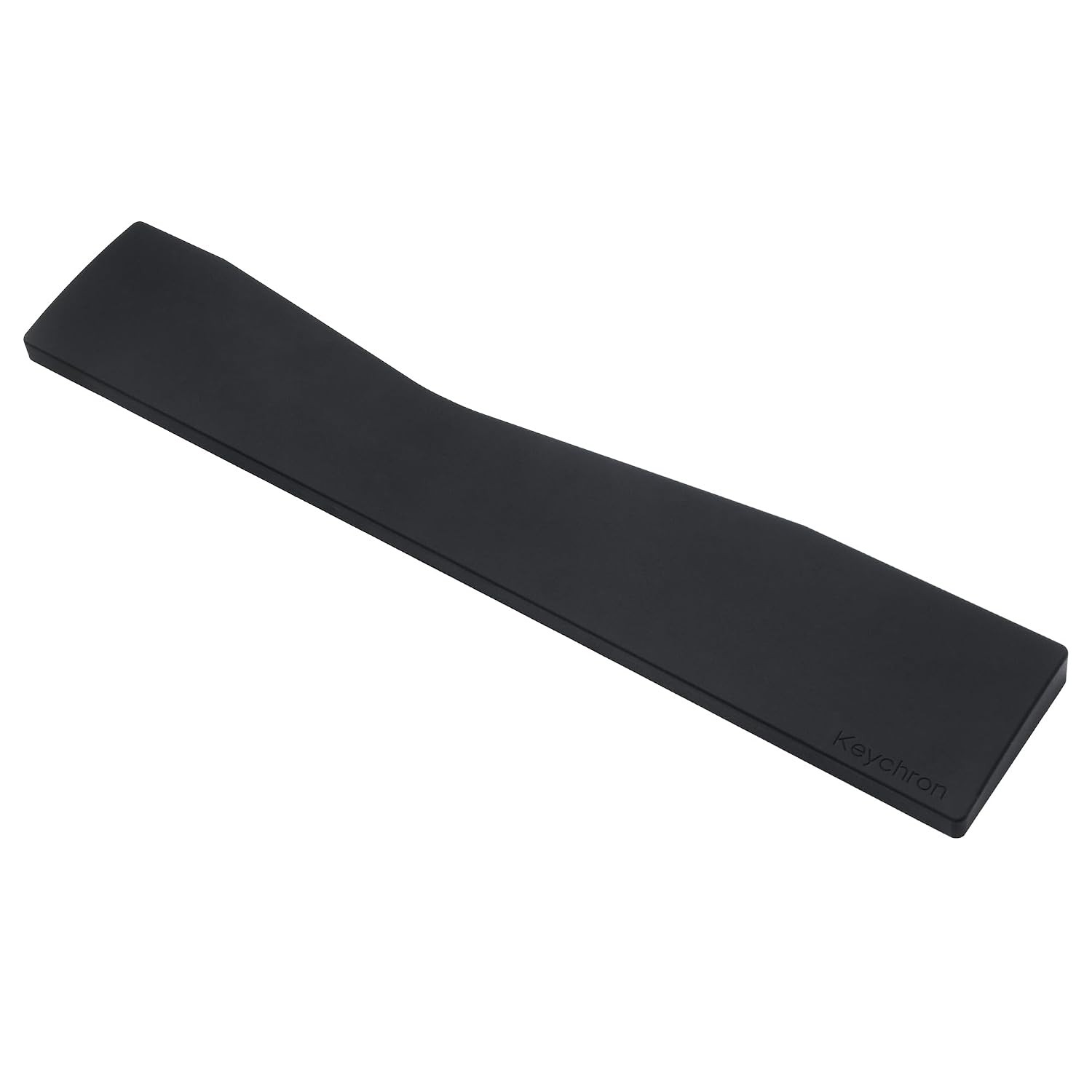 Keychron Black Silicone Wrist & Palm Rest, 17.56" for 100% Alice Layout Mechanic