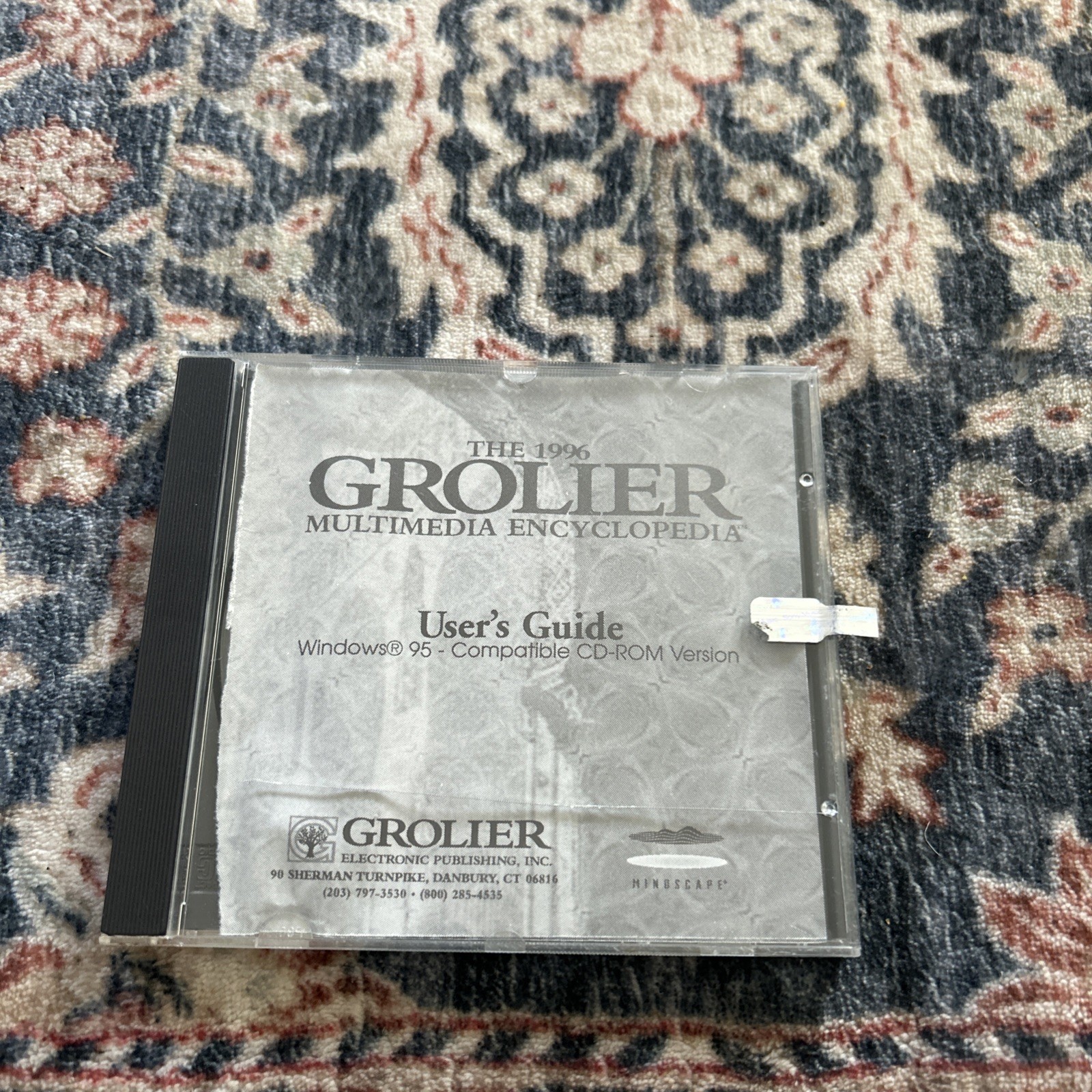 The 1996 Grolier Multimedia Encyclopedia PC Software. User’s Guide