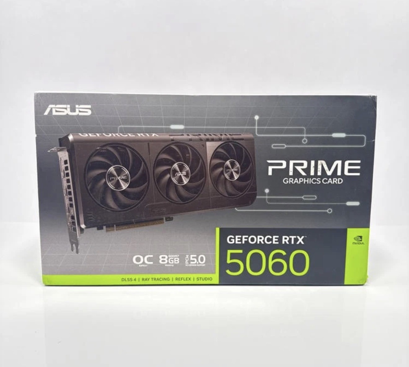 Asus GeForce RTX 5060 Prime OC 8GB GDDR7 Graphics Card 90YV0N10-MVAA00