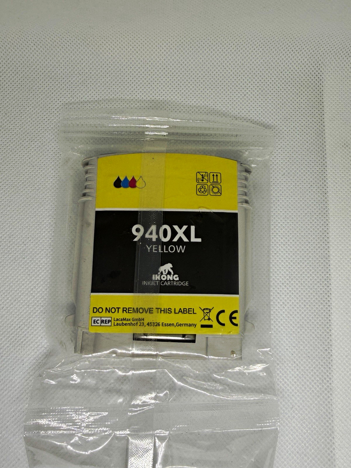 iKong 940XL (C4909A) Yellow Inkjet Cartridge for HP