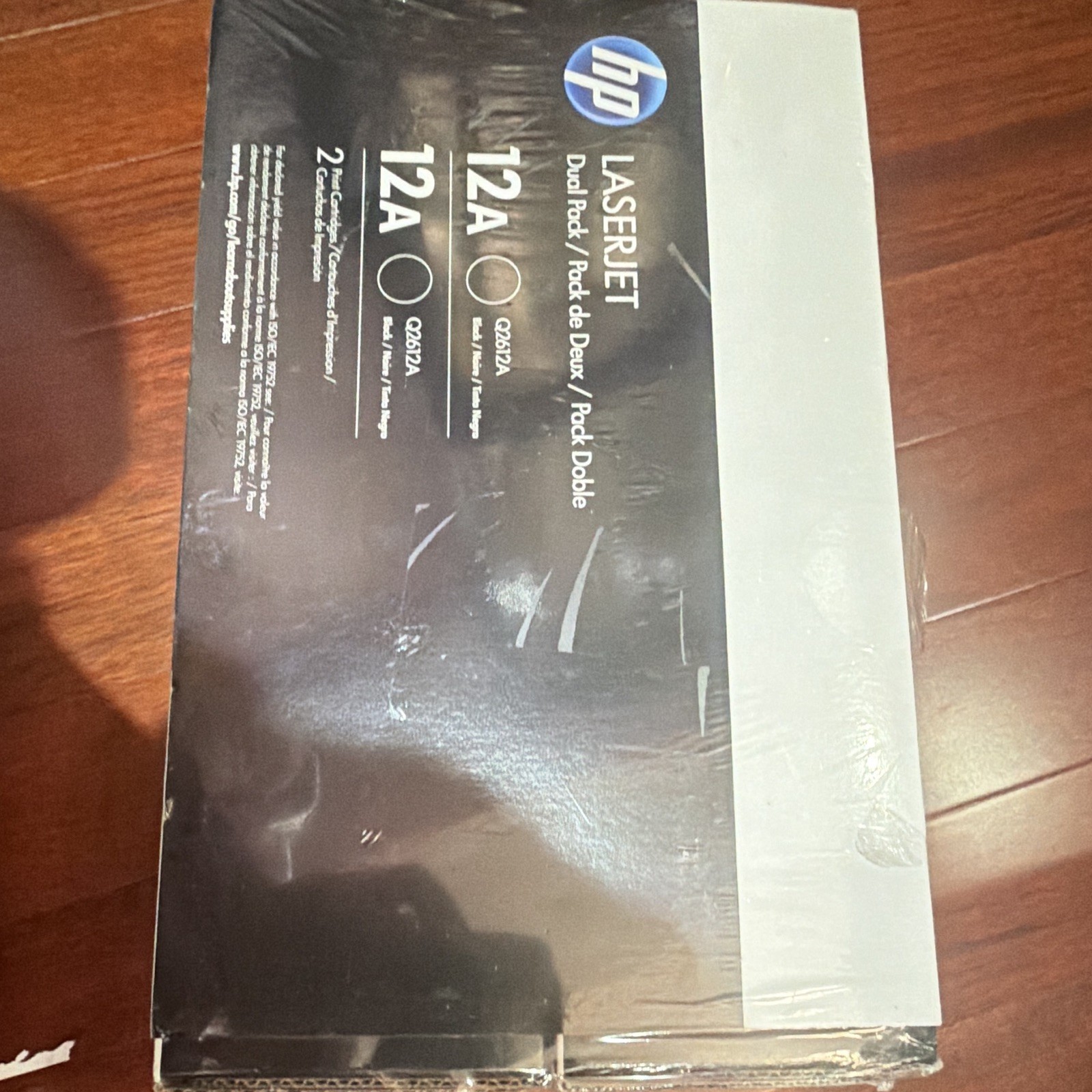 HP LaserJet 12A Q2612D Black Toner TWO PACK Cartridge 2-Pack for 1010/1012/1015