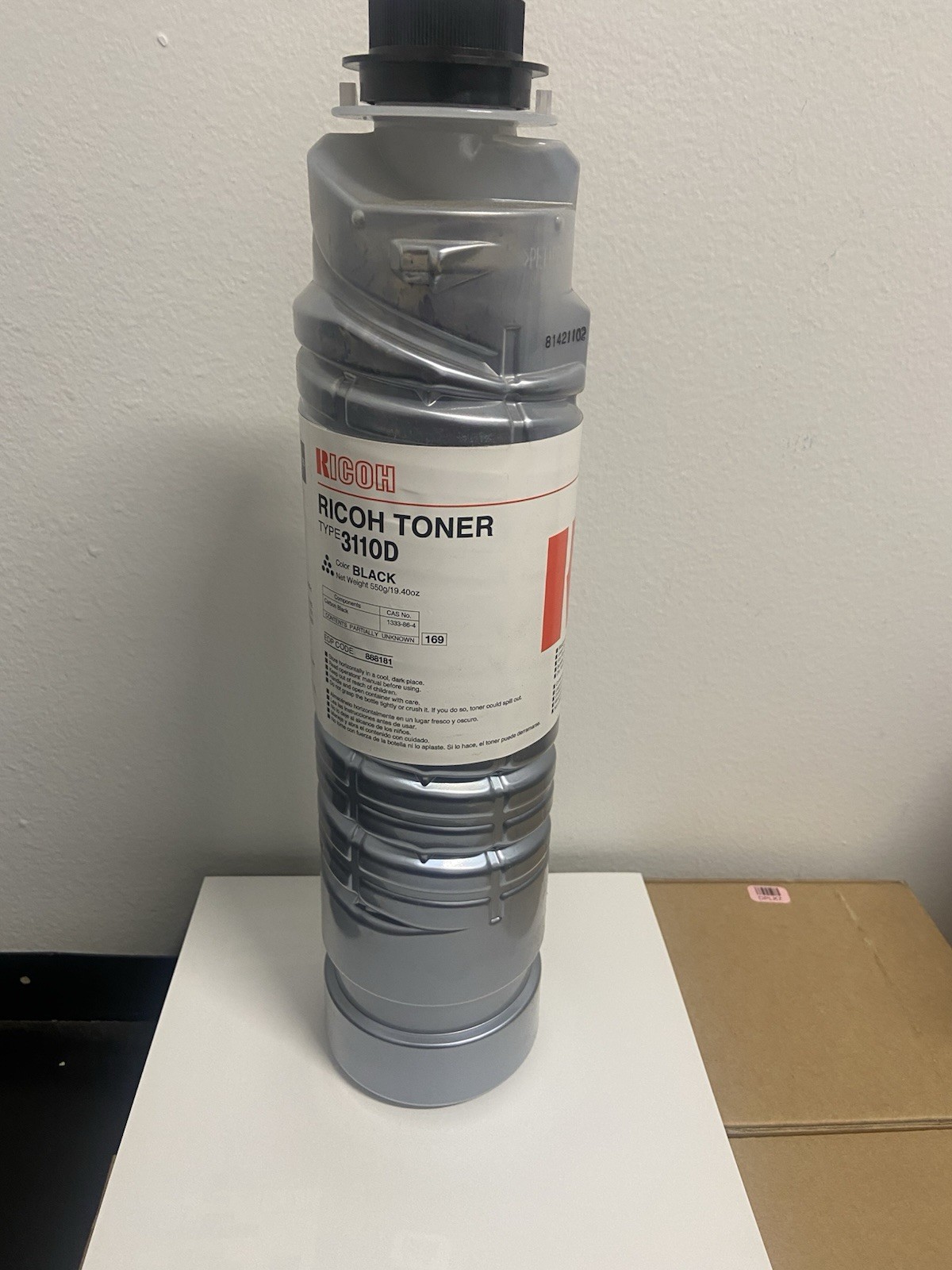 Genuine Original RICOH Toner Type 3110D (888181) Black
