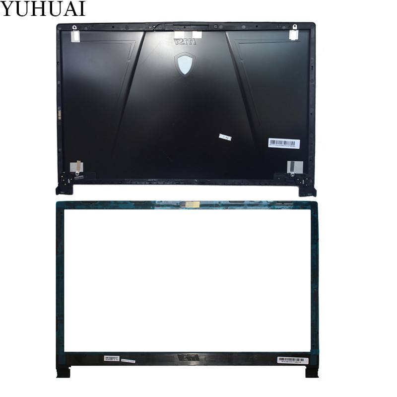 For MSI GE73 GE73VR 7RF-006CN MS-17C1 LCD Top Lid Back Rear Cover + Bezel Cover