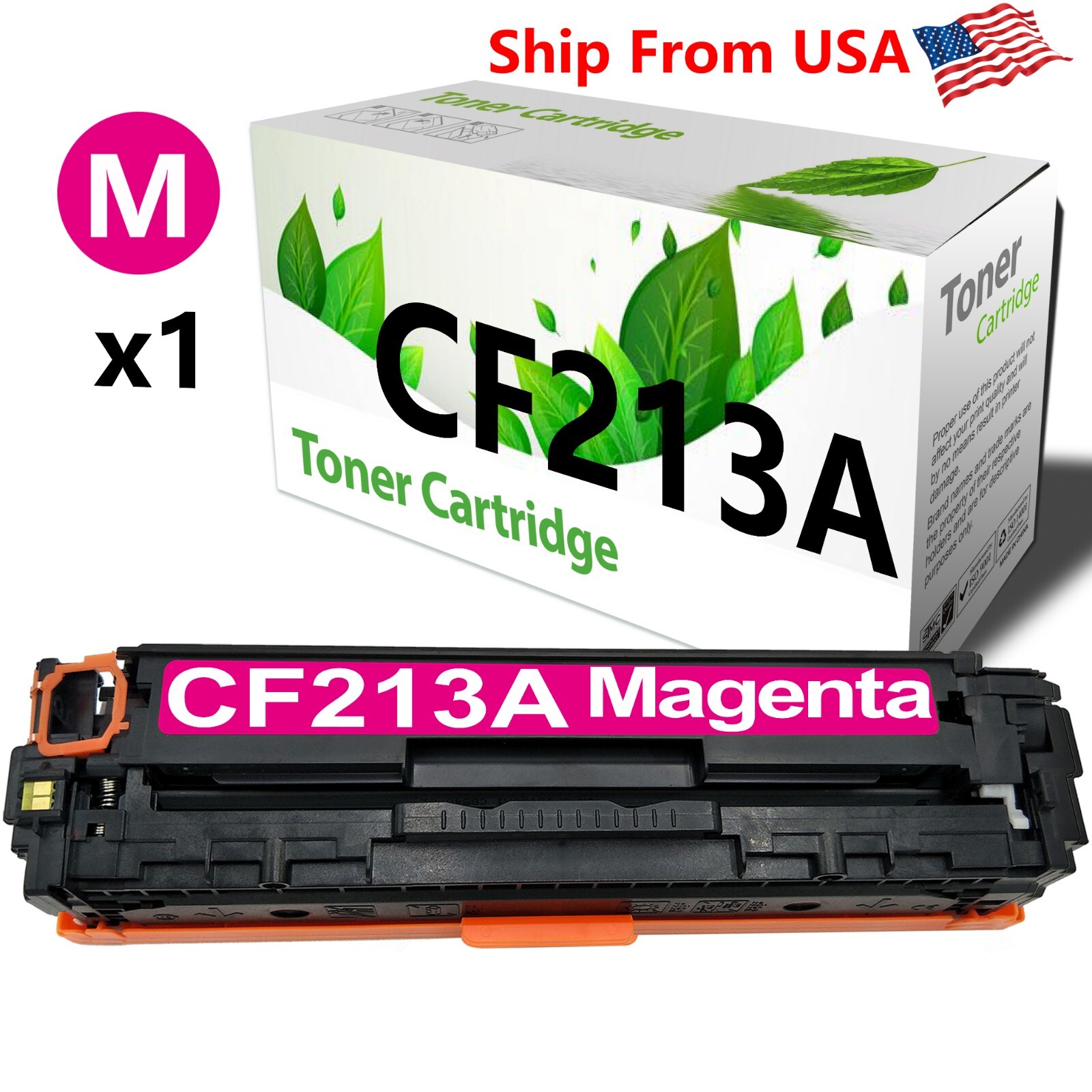 1PK 131A CF213A Magenta Toner Cartridges Fit for M276n M276nw Printer