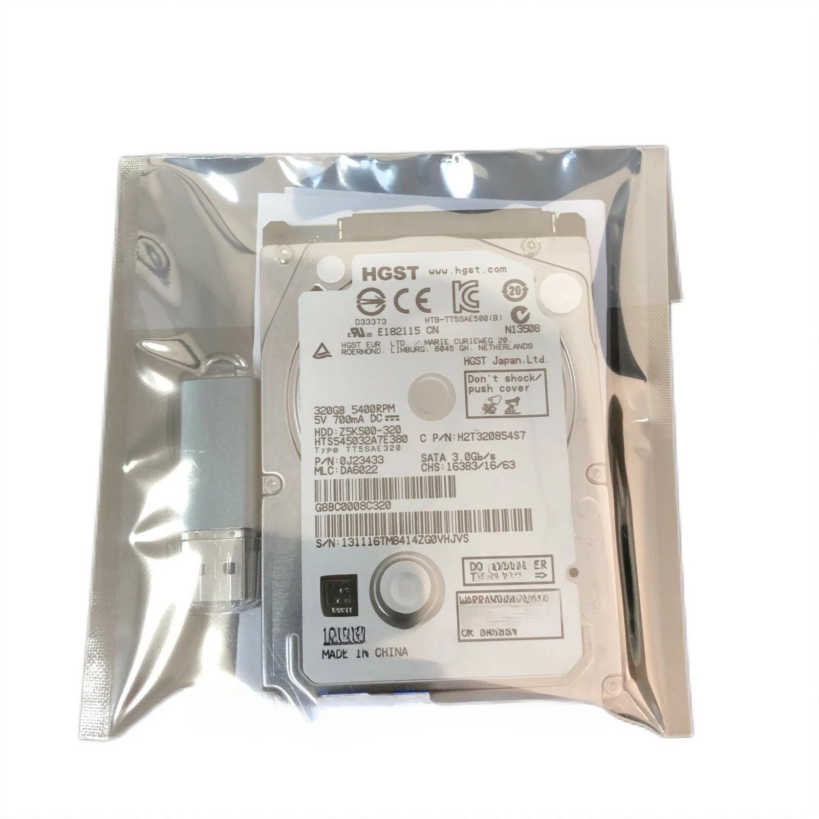320GB Hard disk Drive Firmware CZ248-67907 LaserJet Enterprise M680
