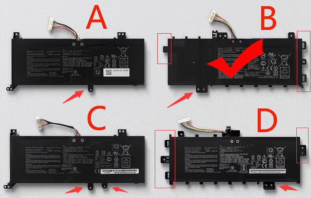  For Asus Vivobook 15 x512ja 15.6 Battery 7.7V 37Wh c21n1818-1 0b200-03190800For