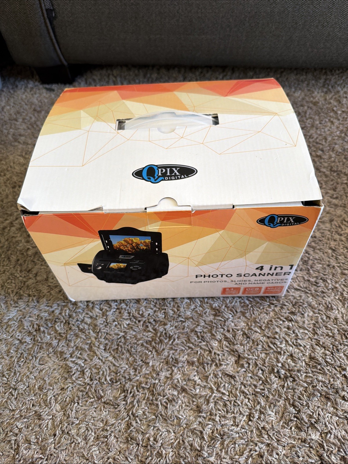 Qpix 4 in 1 Photo and Film Scanner Black (PS970H)