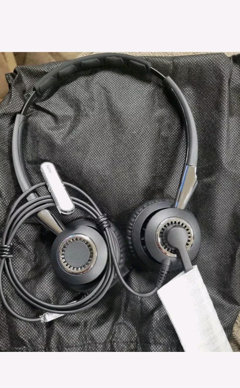 Jabra BIZ 2400 Duo USB Headband Headset - Black