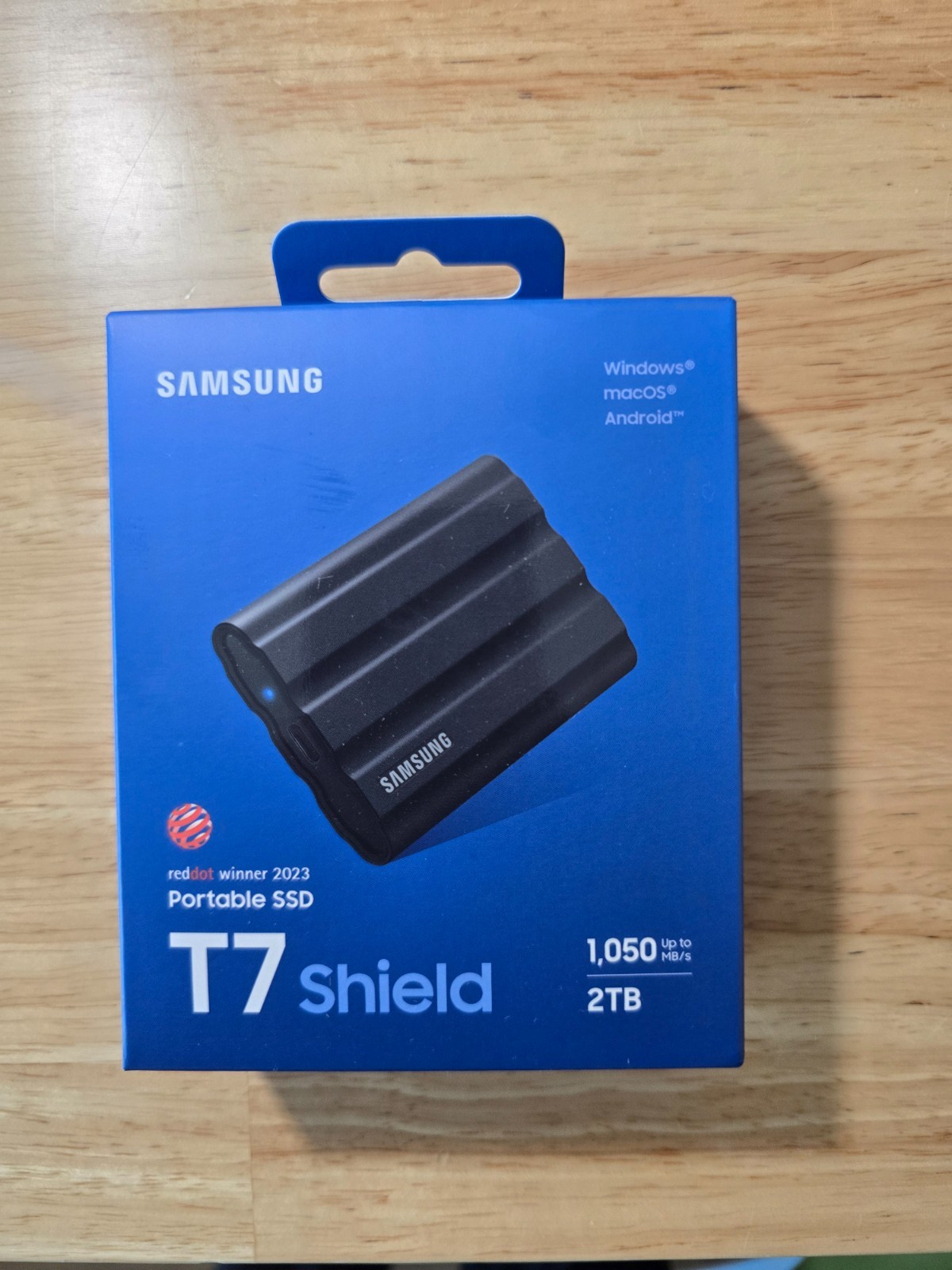 Samsung T7 Shield Portable SSD 2TB, USB 3.2 Gen 2 [BRAND NEW SEALED]