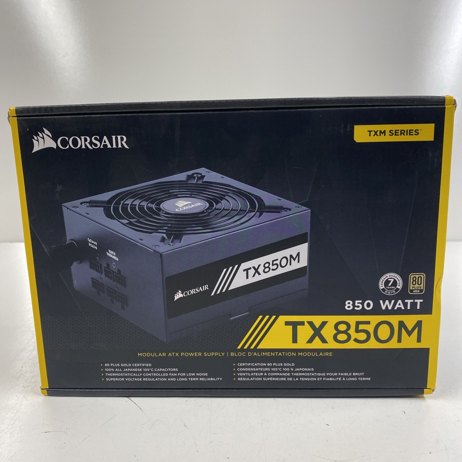 CORSAIR TX850M TMX Series 850 watt Modular ATX Power Module Supply - black NEW
