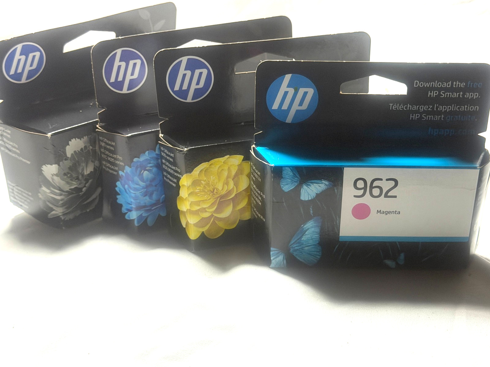 ❤️ ORIGINAL HP 962 XL 4 Pack High Yield Ink Cartridges Set EXP 01/28 LOW PRICE