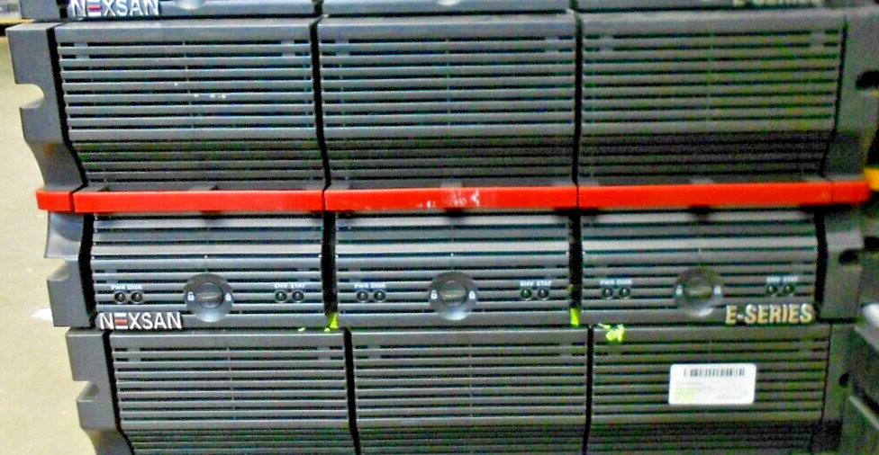 Nexsan E48VT E48V 48 Bay SATA / SAS Hard Drive Chassis NO controllers installed