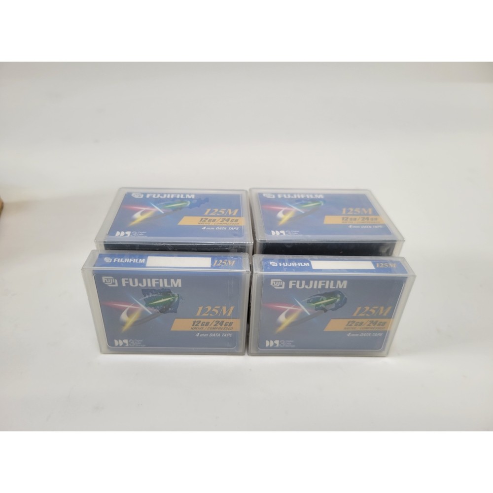 Lot of 10 - FujiFilm 125M 4mm DATA TAPE - New
